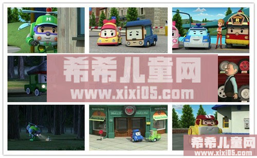 变形警车珀利英文