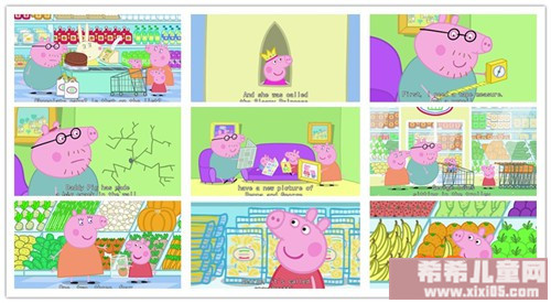 粉红猪小妹第一季英文